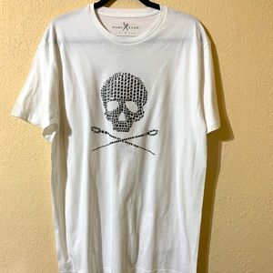 Marc Ecko Skull Shears Scissors Hairstylist Shirt